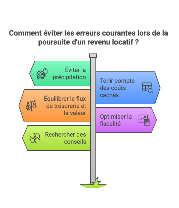 Devenir rentier immobilier : combien faut-il en 2025 ? 3 Devenir rentier immobilier en 2025 - Les 5 erreurs à éviter.