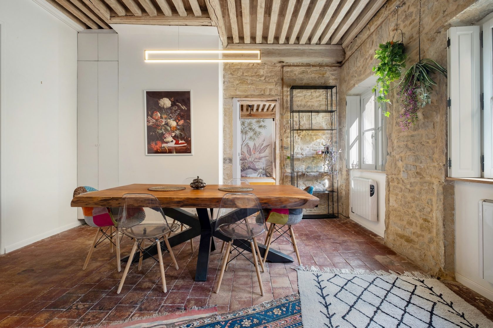 Appartement canut rénové par Valdréa à Lyon