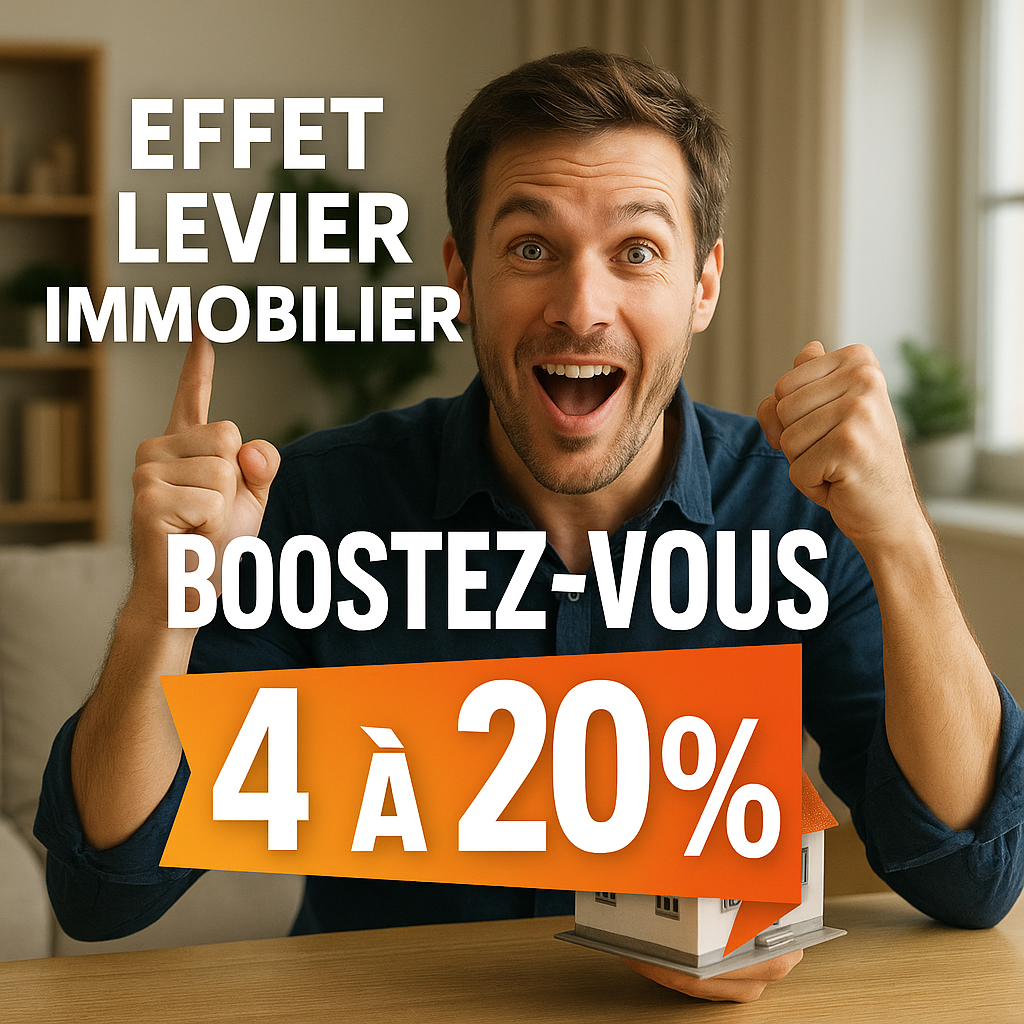 Effet levier immobilier : Boostez-vous de 4 à 20% 1 Effet levier immobilier