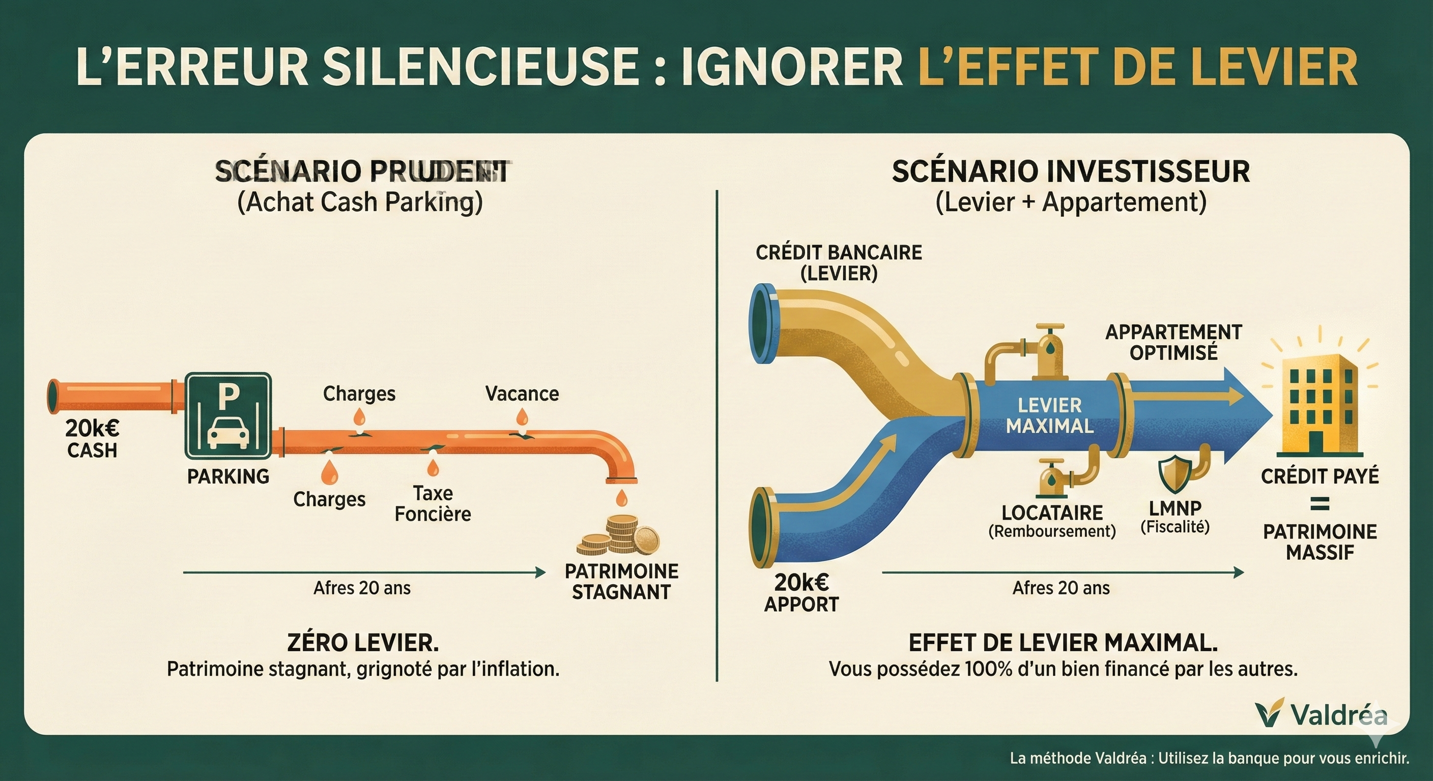 Effet de levier immobilier. Investir à lyon