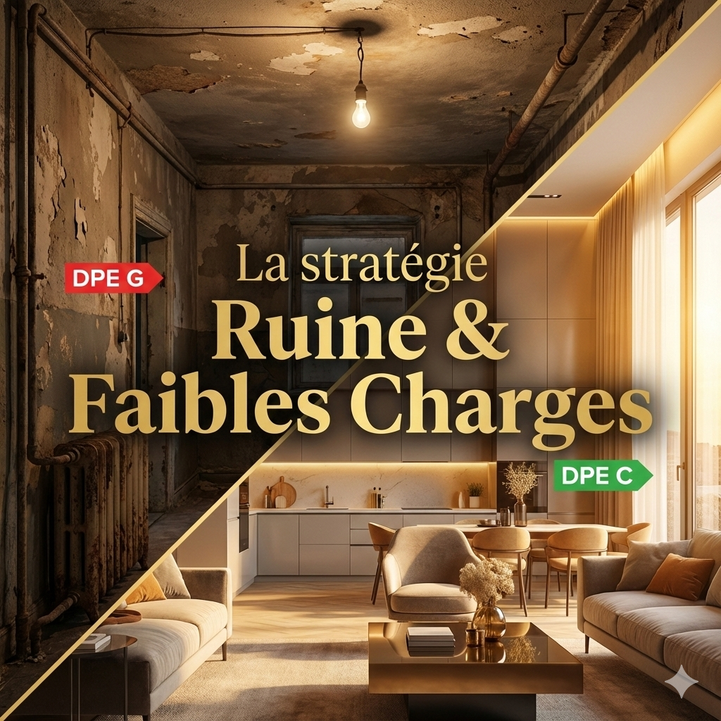 Investissement Locatif à Lyon - Notre stratégie ruine et faibles charges