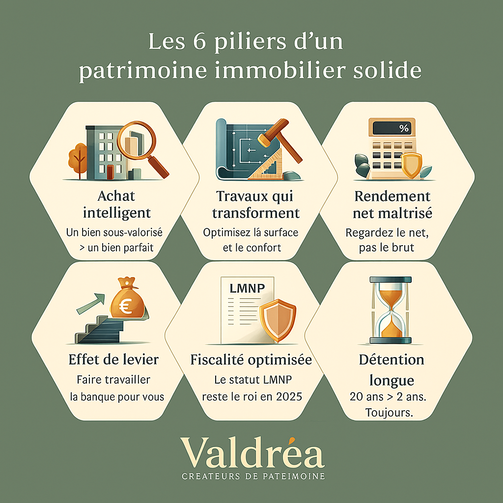 Patrimoine Immobilier - Les 6 pilliers