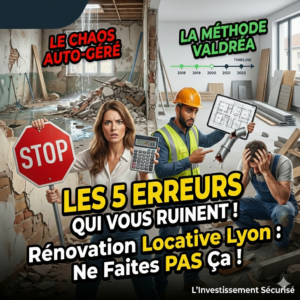 Rénovation investissement locatif à Lyon : Les 5 erreurs qui tuent votre rentabilité 1 Rénovation Investissement location à Lyon - Les 5 erreurs qui vous ruinent.