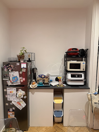 Aménagement basique avant notre arrivée